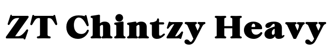 ZT Chintzy Heavy