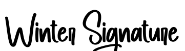 Winter Signature