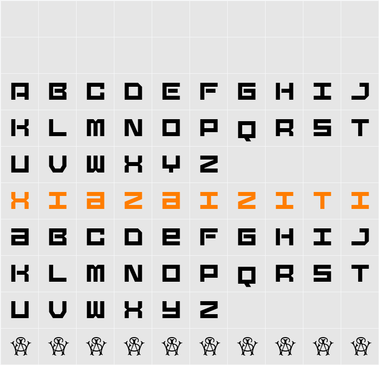 WS Bind 字符映射表