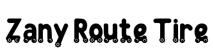 Zany Route Tire