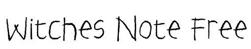 Witches Note Free