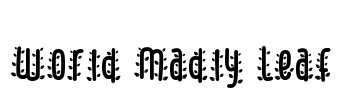 World Madly Leaf