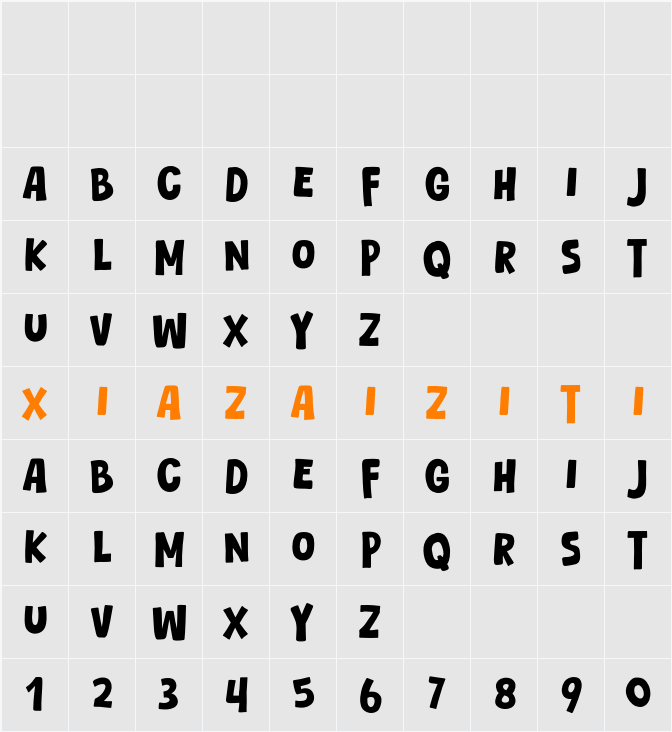 Yes Free 字符映射表